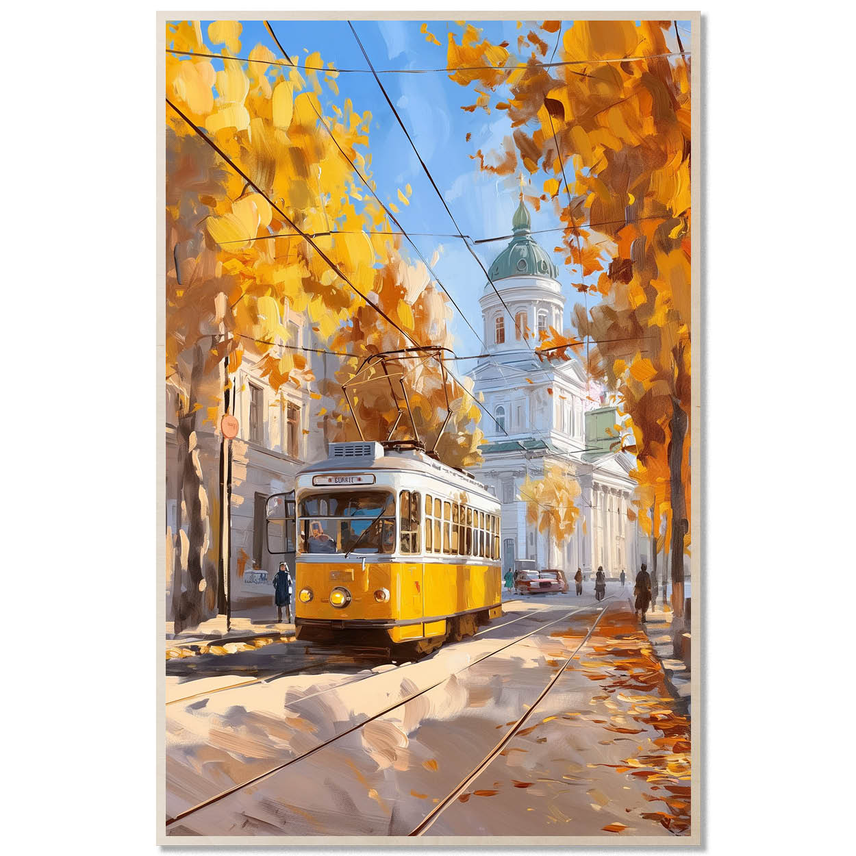 Helsinki Yellow Tram — Classic City