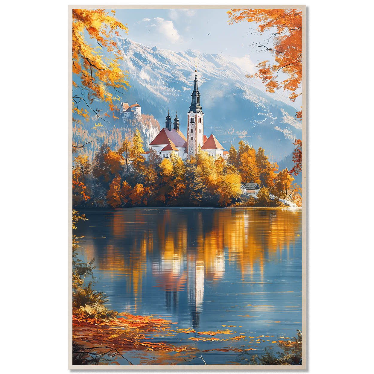 Lake Bled — Autumn Reflections