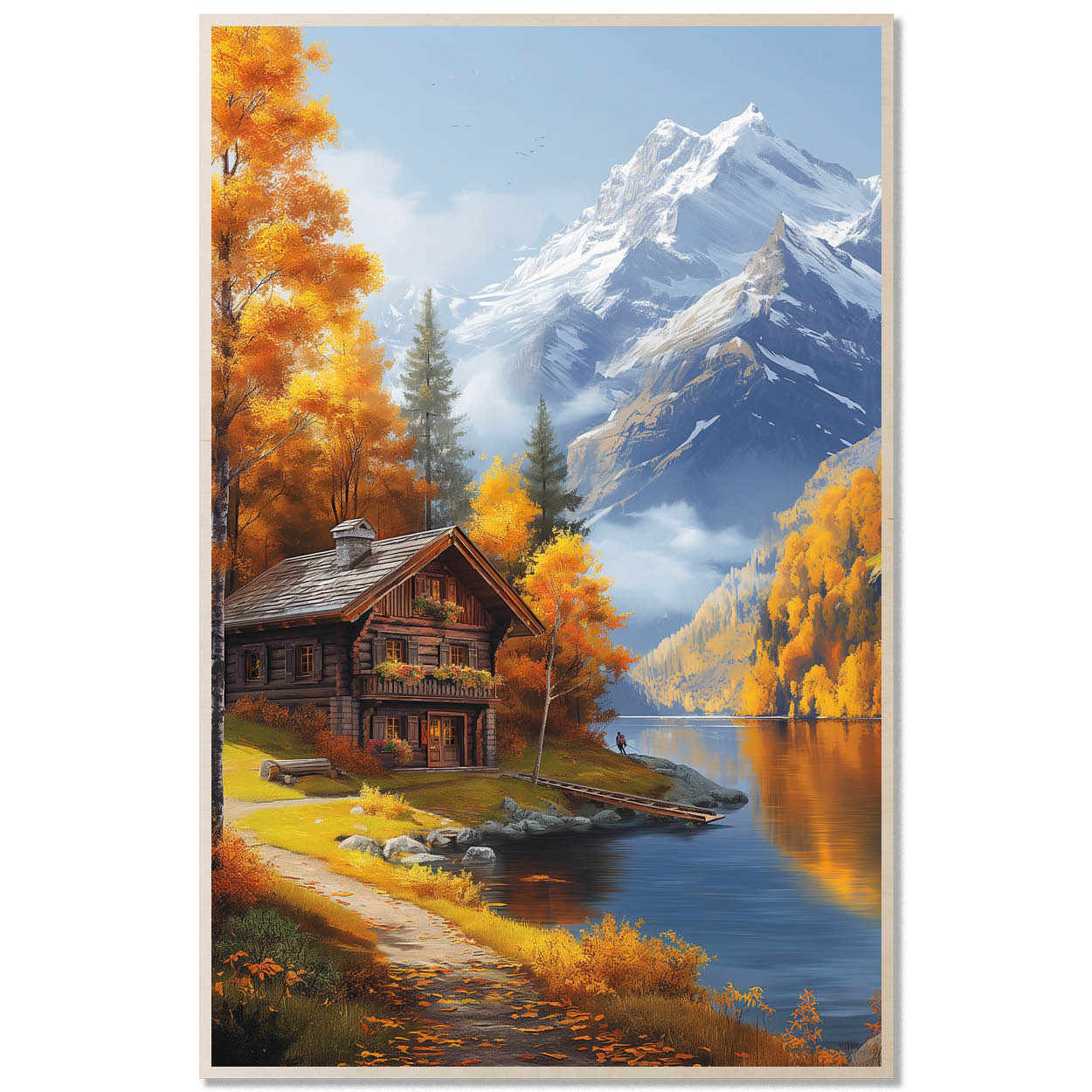 Swiss Alps Village — Chalet Autumn