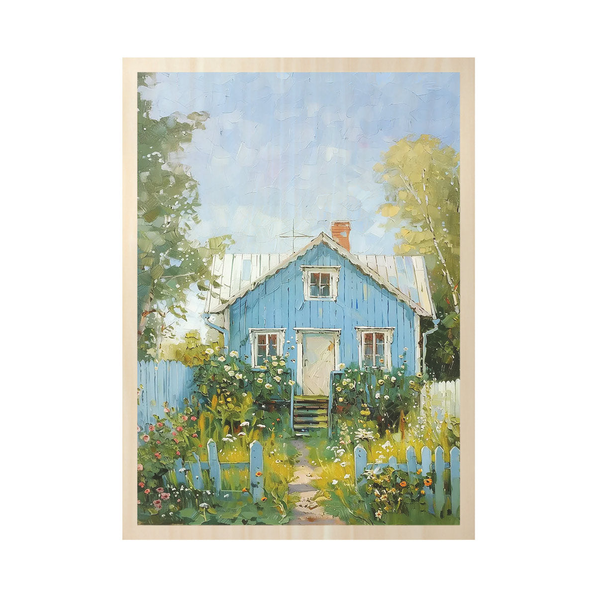 Suomalainen sininen mökki