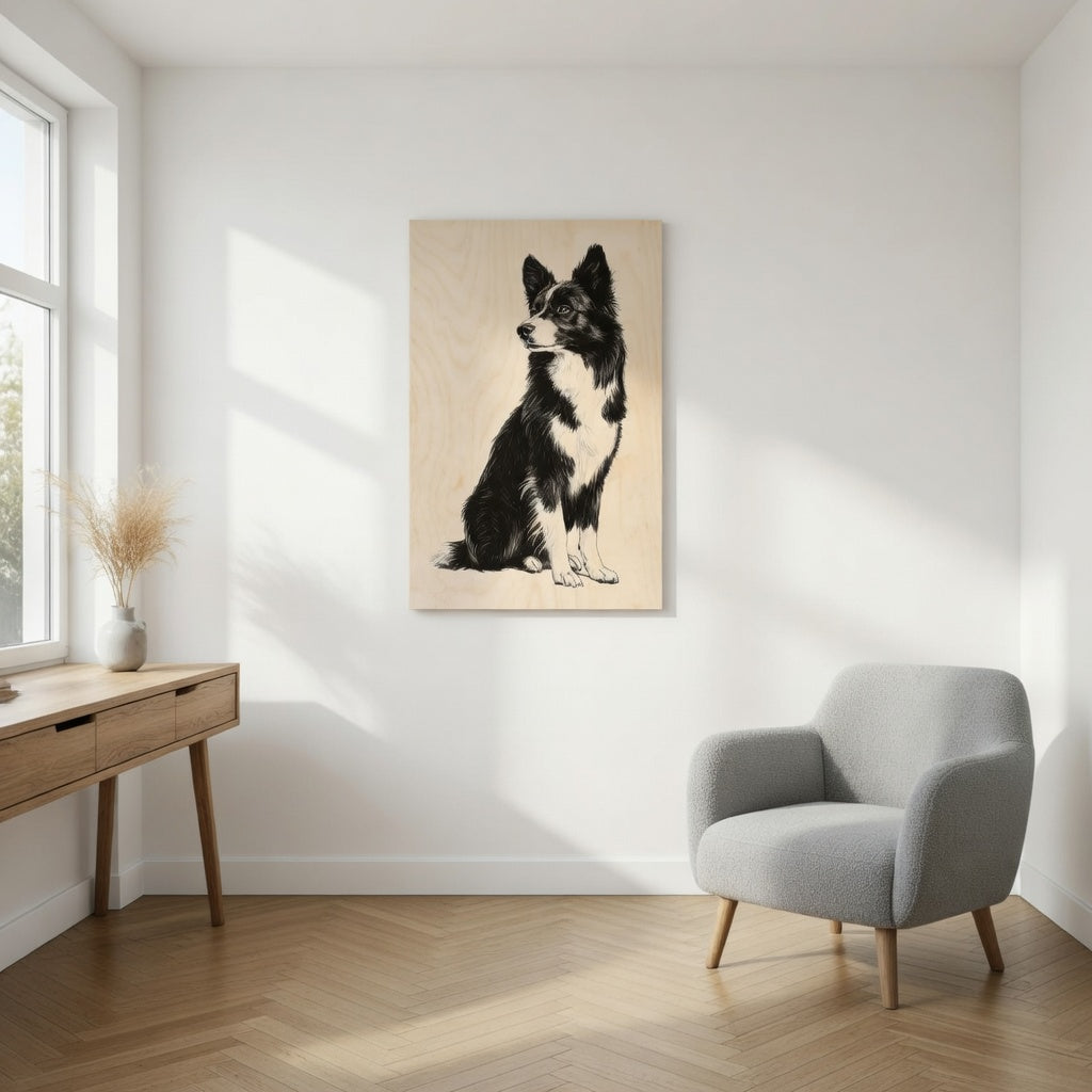 Bordercollie - älykäs katse