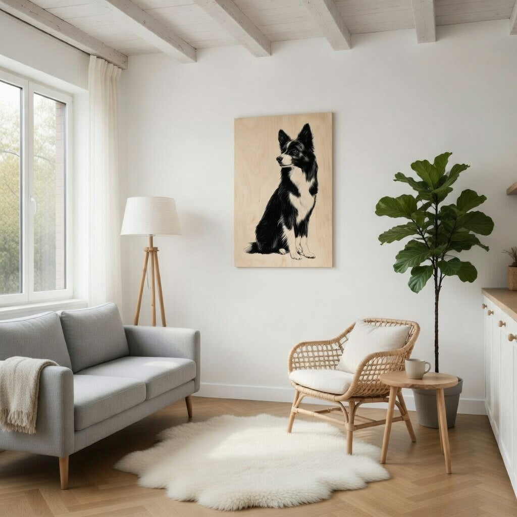 Bordercollie - älykäs katse