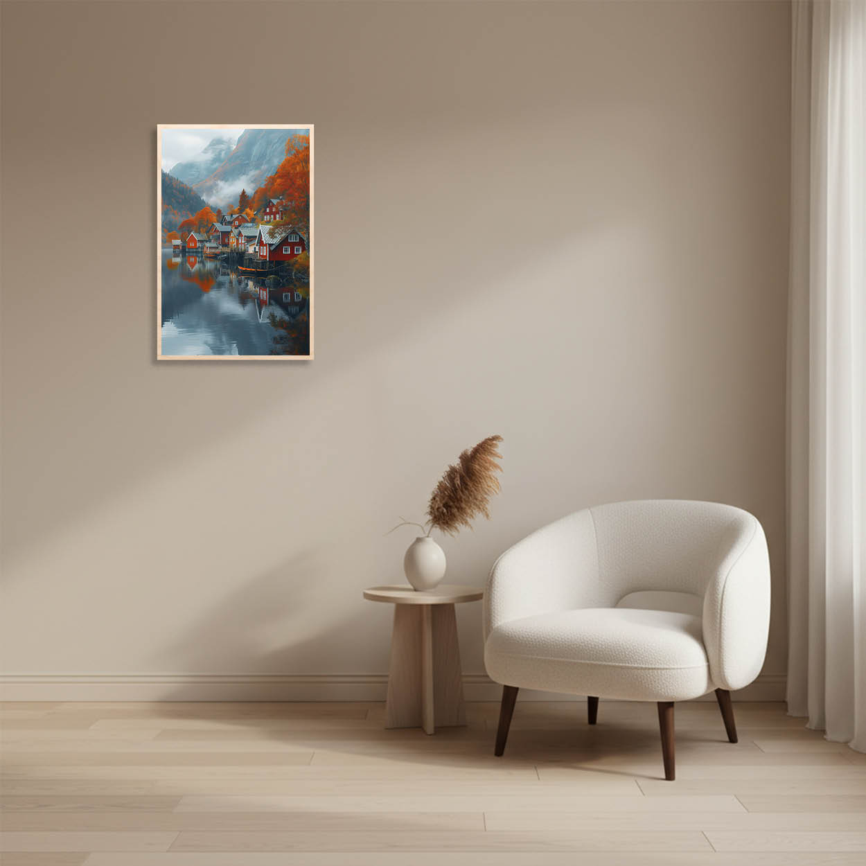 Norwegian Fjord — Autumn Serenity