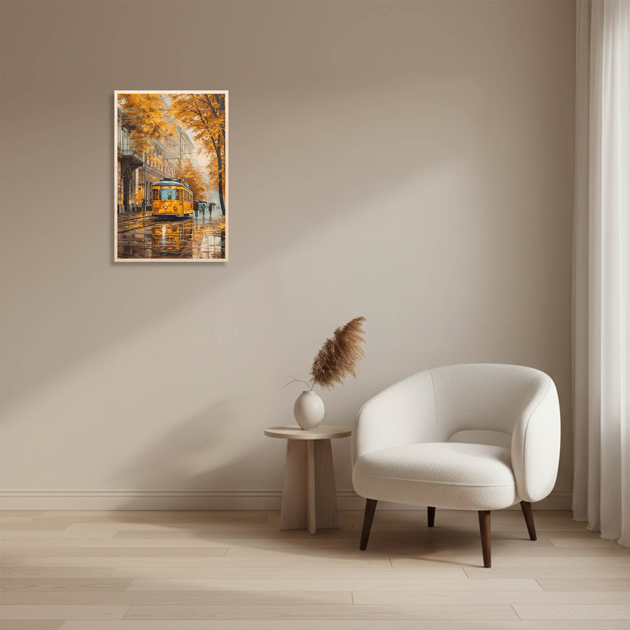 Helsinki Tram — Rainy Vintage