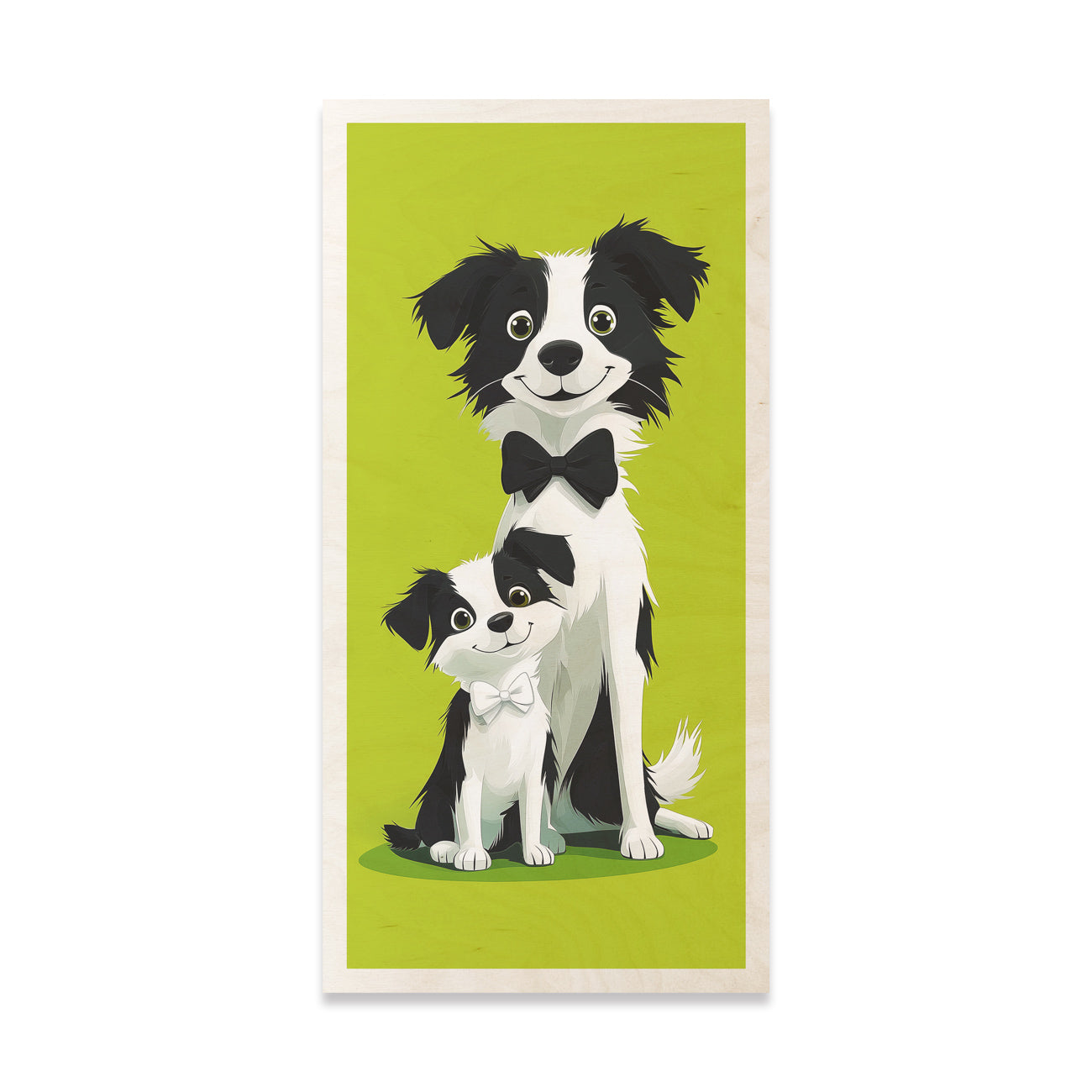 Bordercollie duo seinäkoriste
