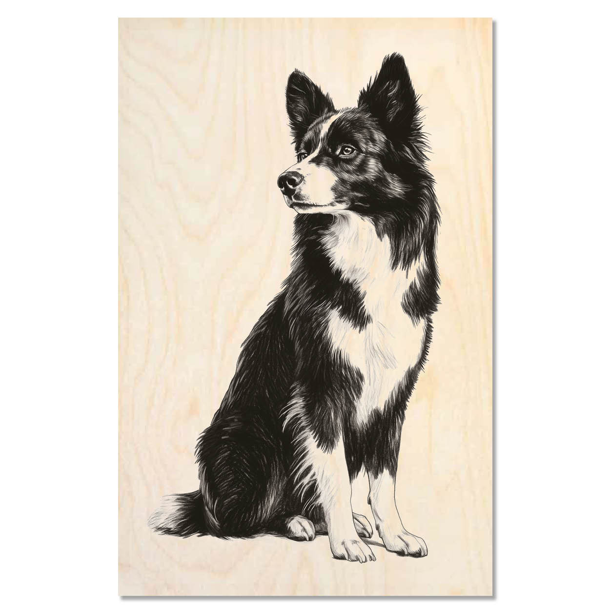 Bordercollie - älykäs katse