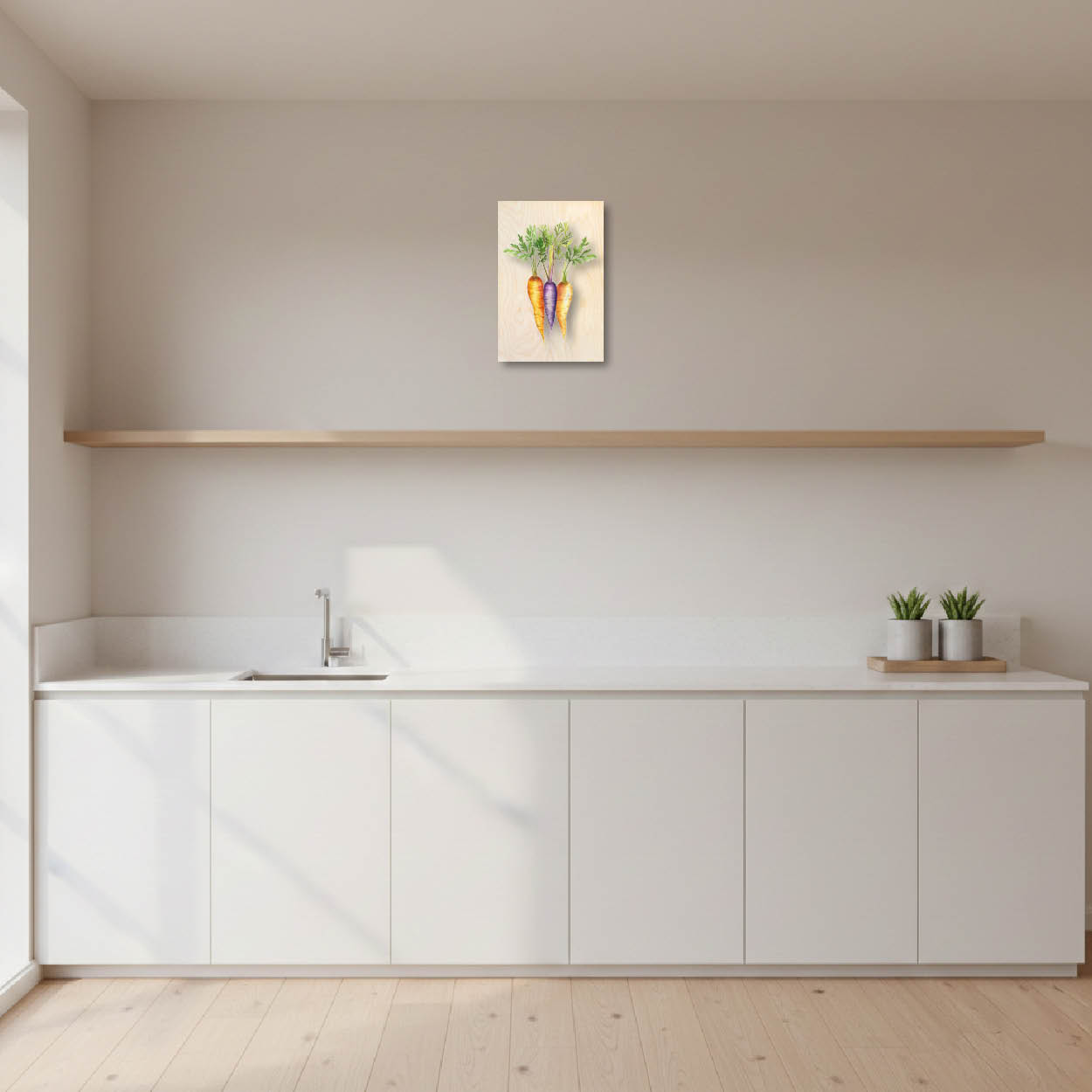 Colorful Carrots — Bright kitchen veggies