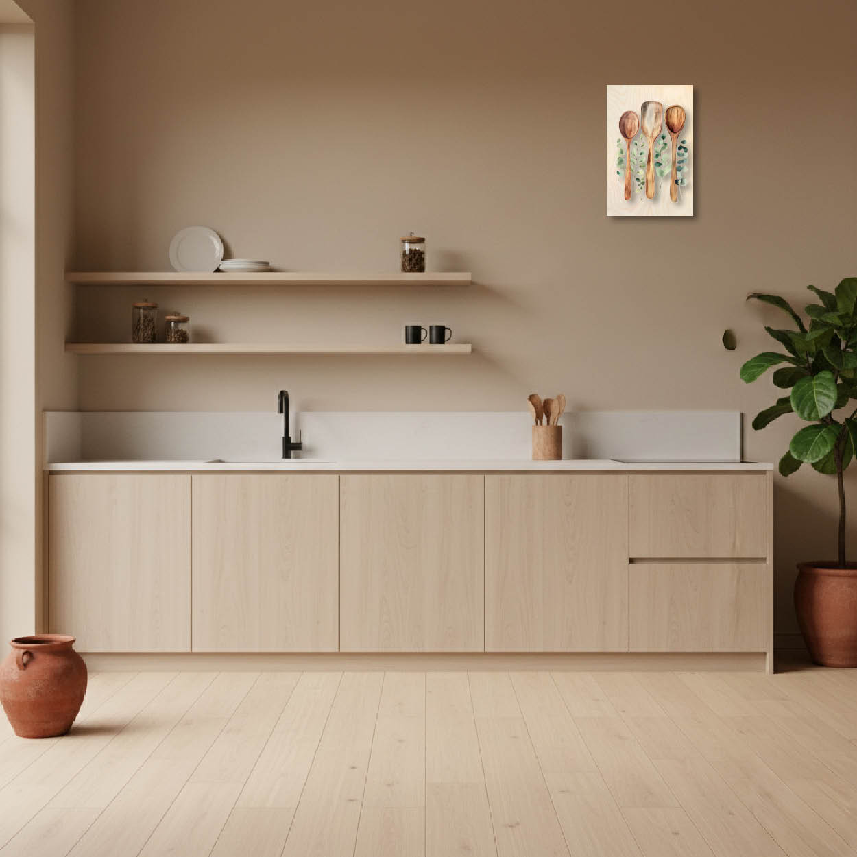 Wooden Kitchen Tools — Traditional kitchen items