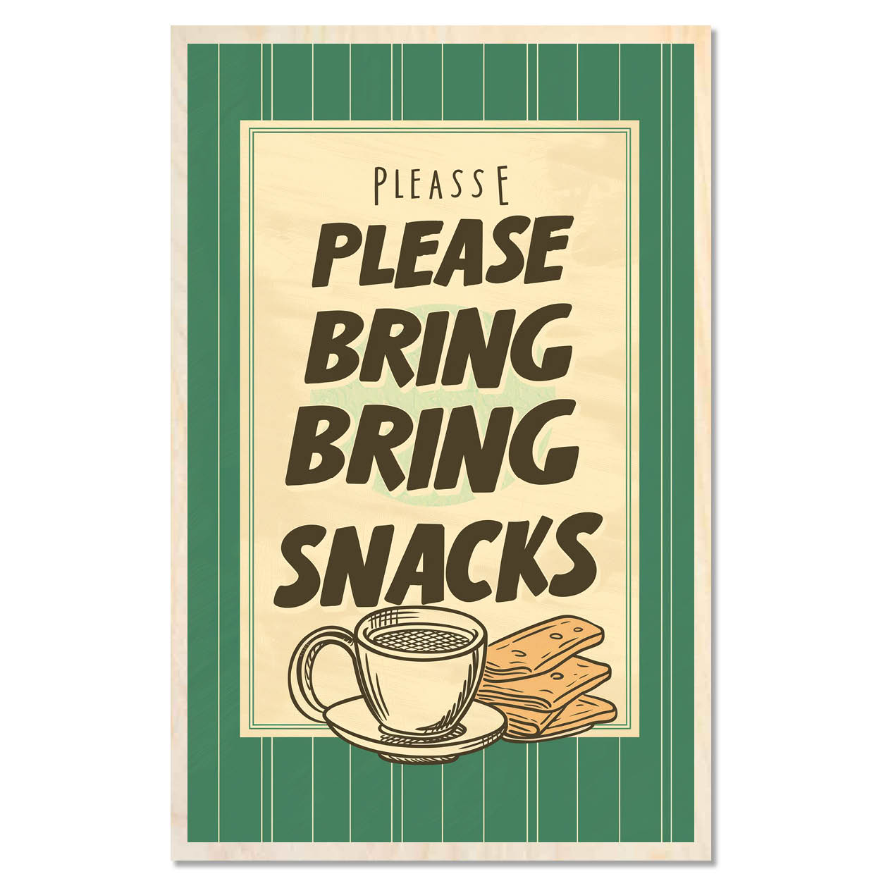 Retro typography - Vintage kitchen