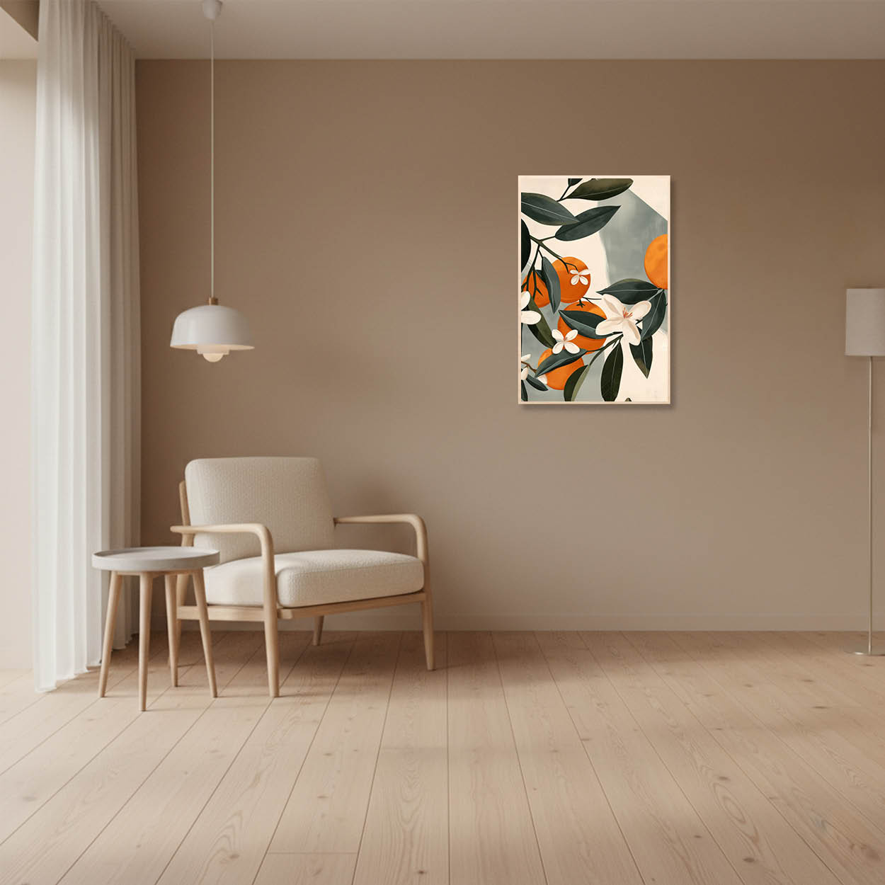 Oranges & Leaves — Mediterranean Minimal