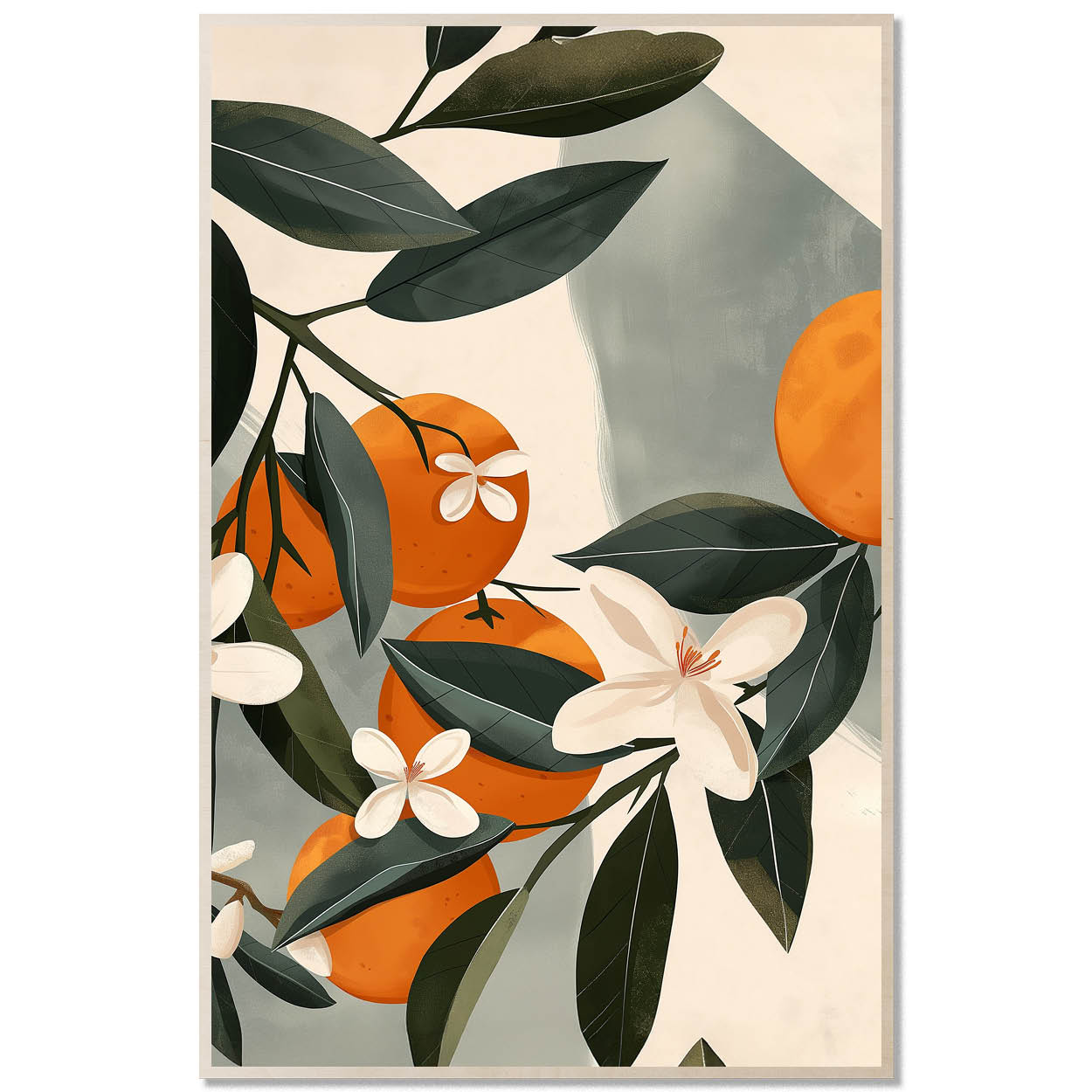 Oranges & Leaves — Mediterranean Minimal