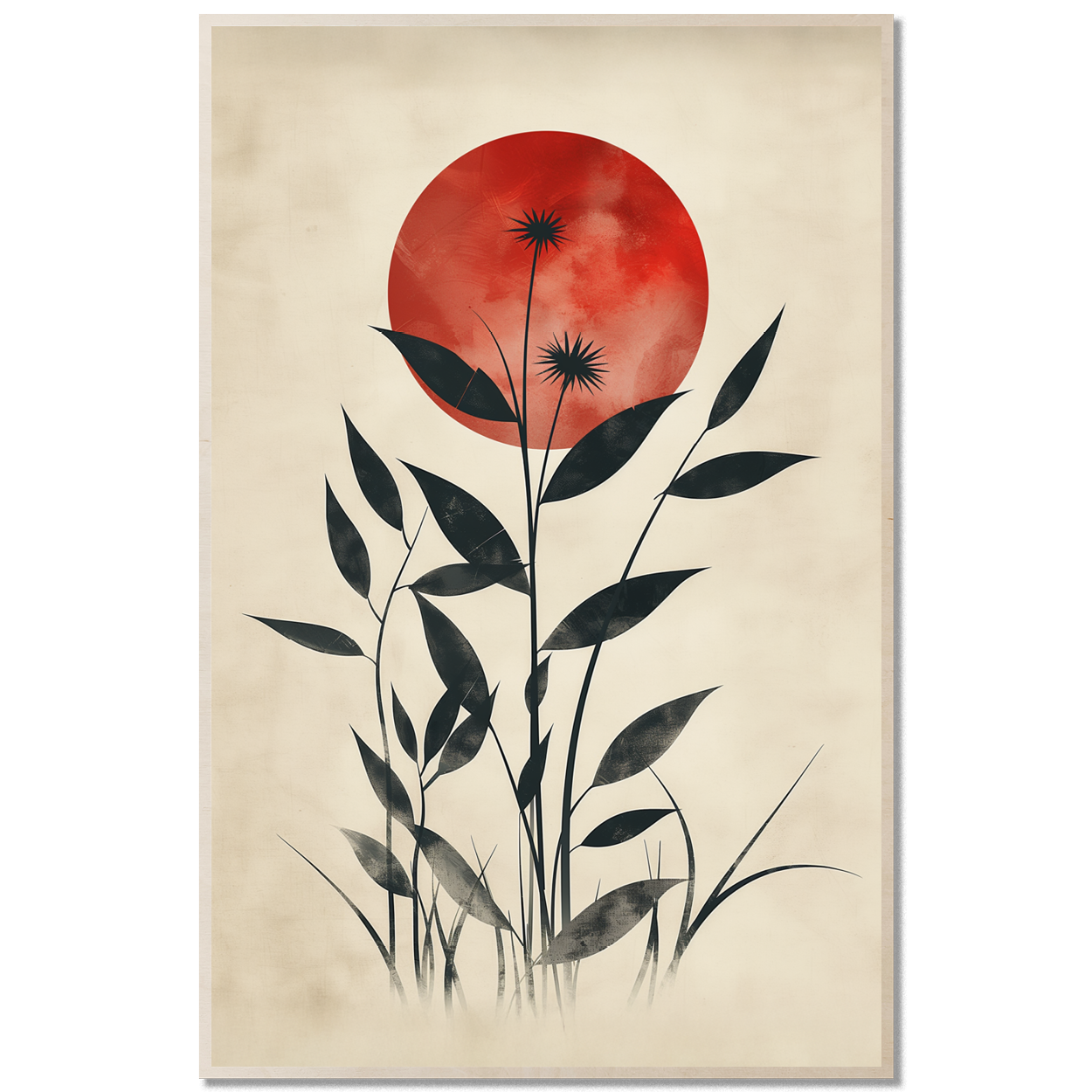 Geometric  Sun & Moon  I