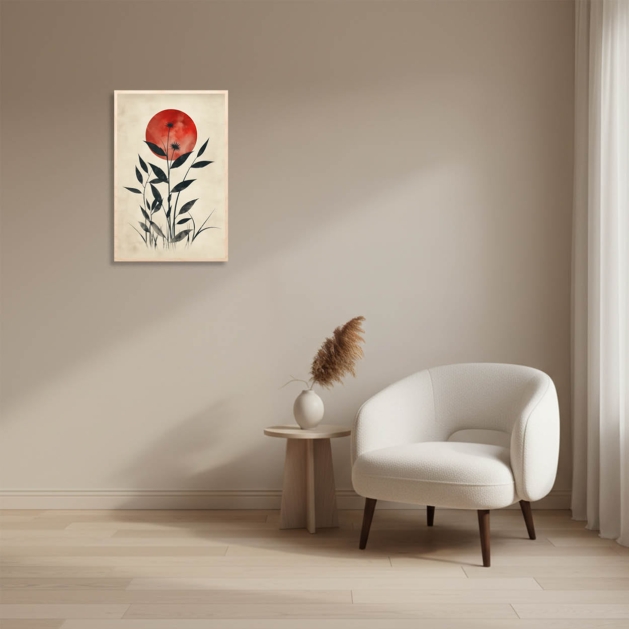 Geometric  Sun & Moon  I