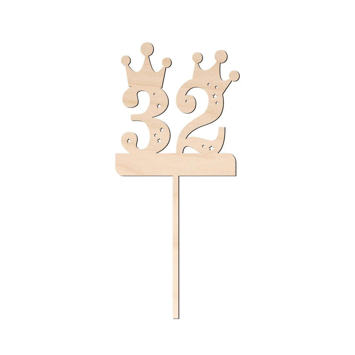 Kakkukoriste numero omalla tekstillä My Store