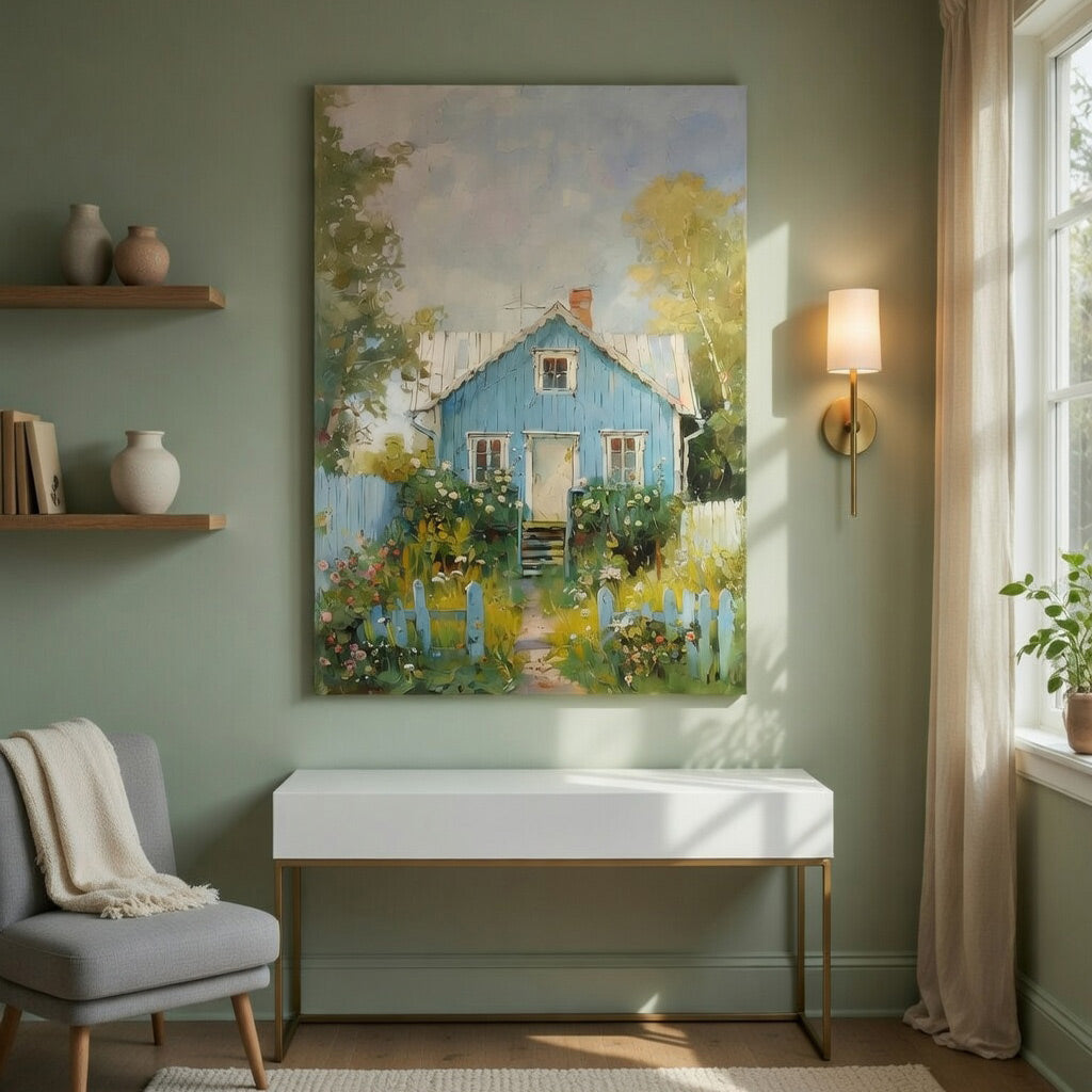 Finnish cottage - Blue