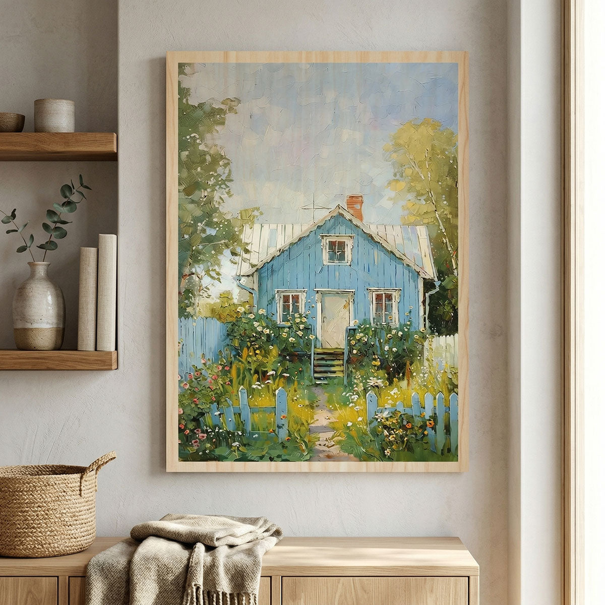 Finnish cottage - Blue