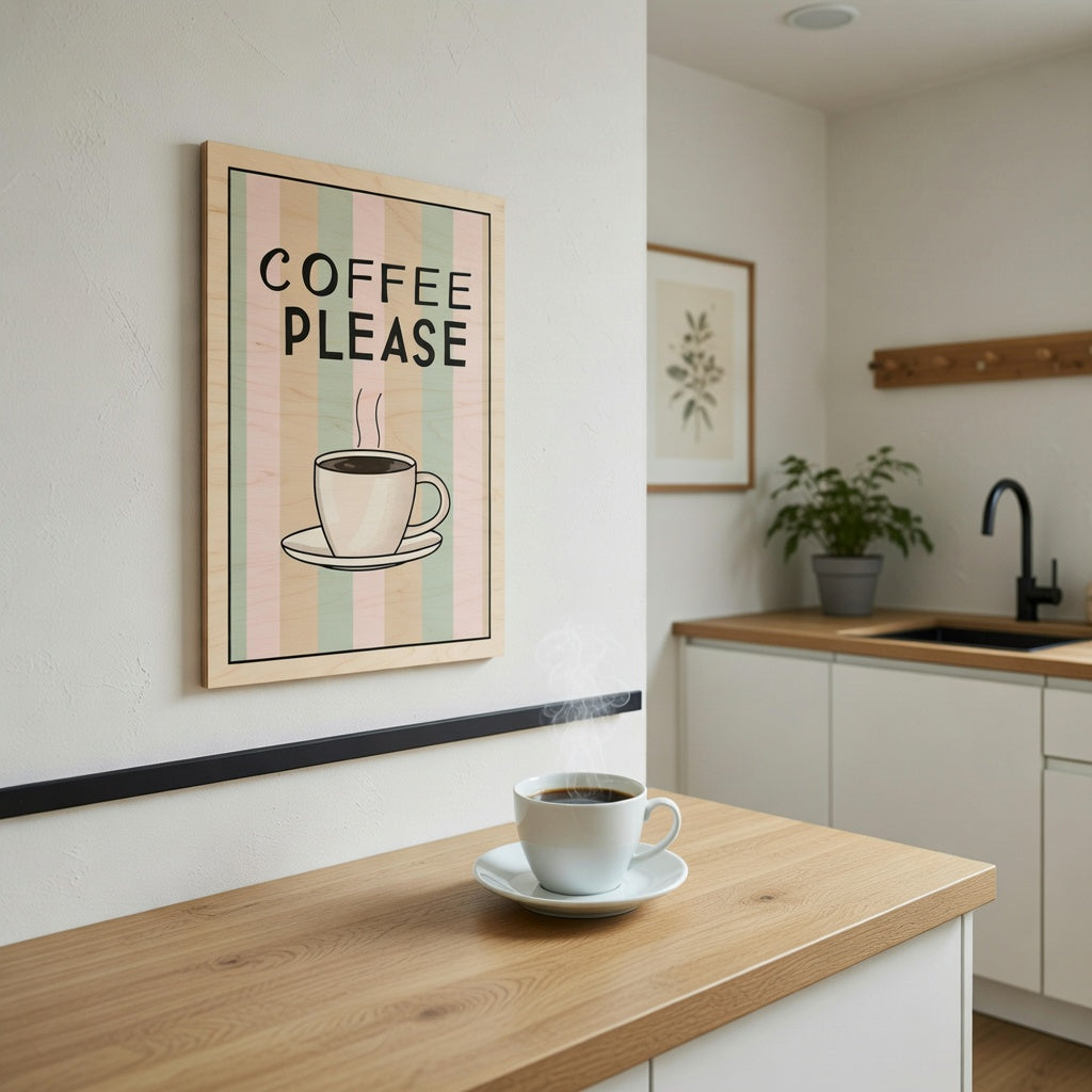 Coffee please - Minimalist art