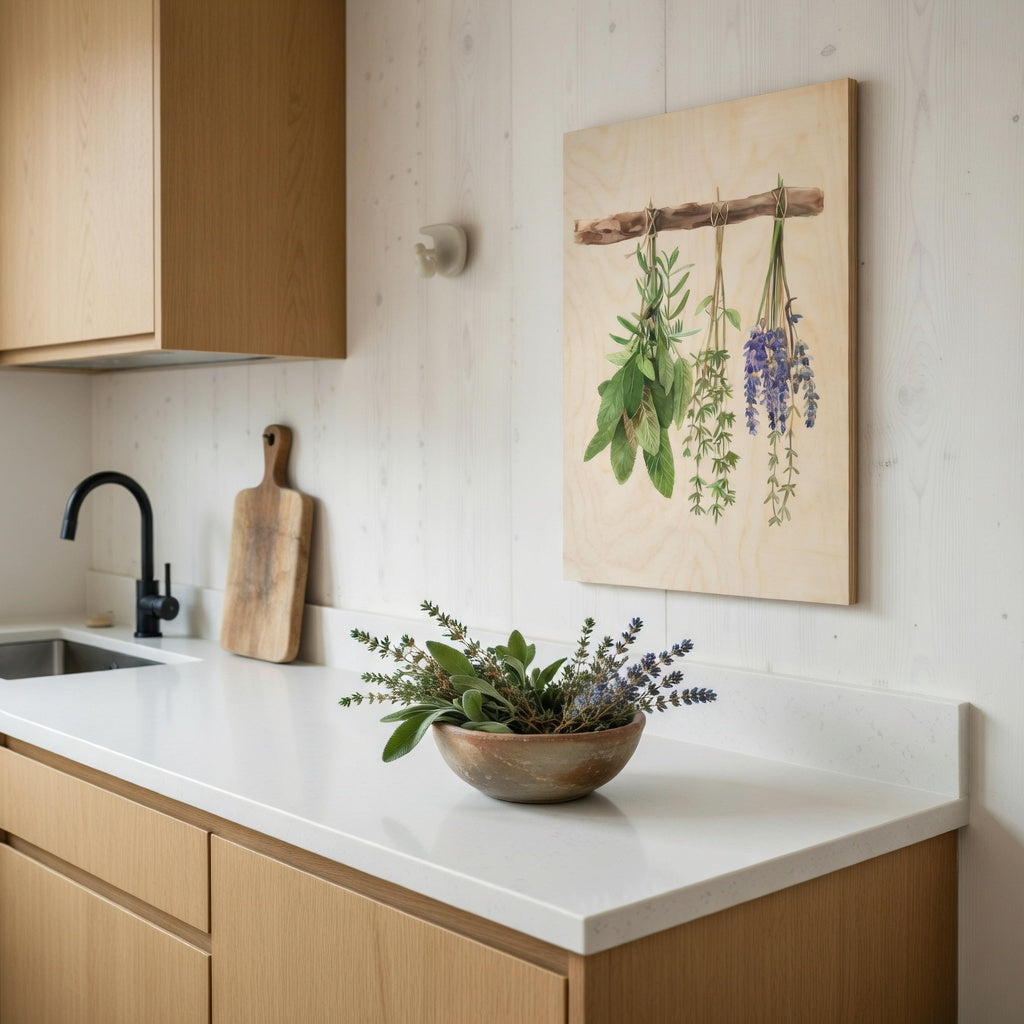 Dried herbs - Farmhouse kitchen