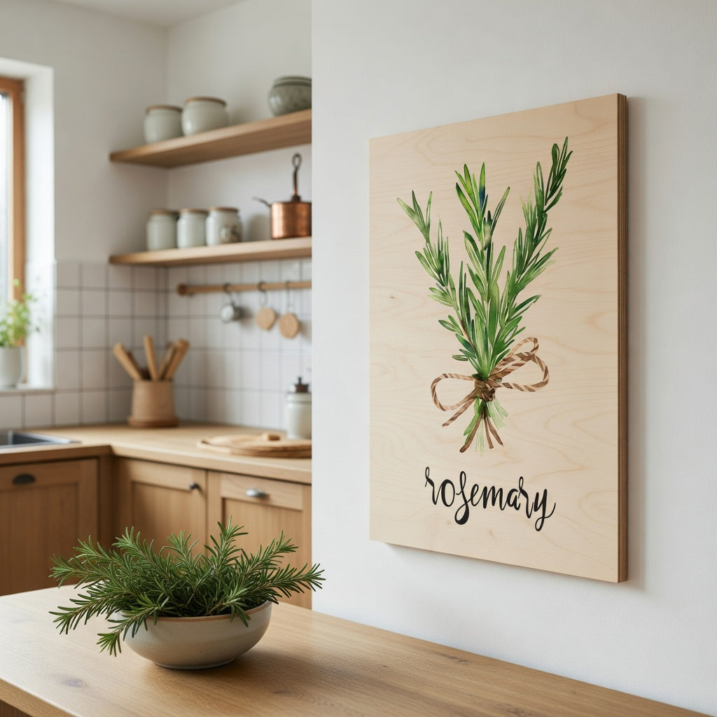 Rosemary - Kitchen herb garden
