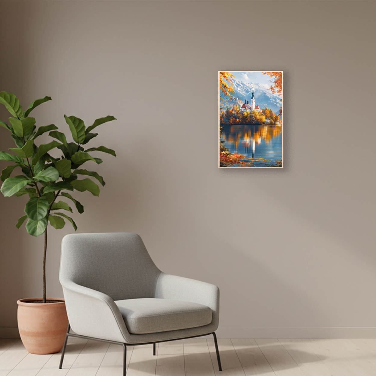 Lake Bled — Autumn Reflections