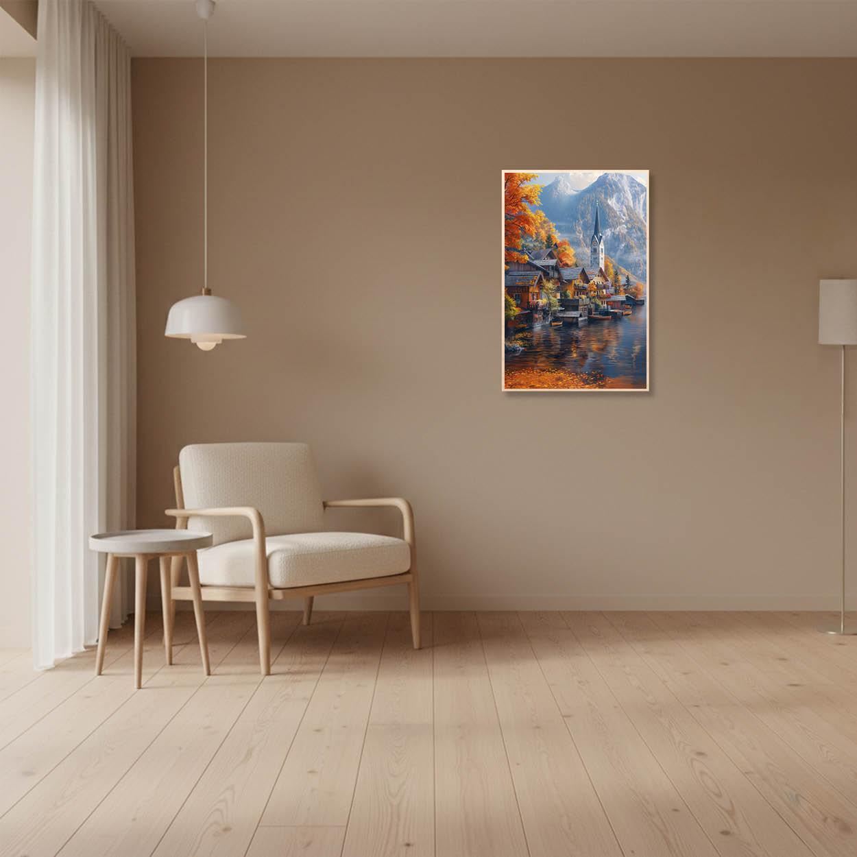 Hallstatt Village — Lakeside Autumn