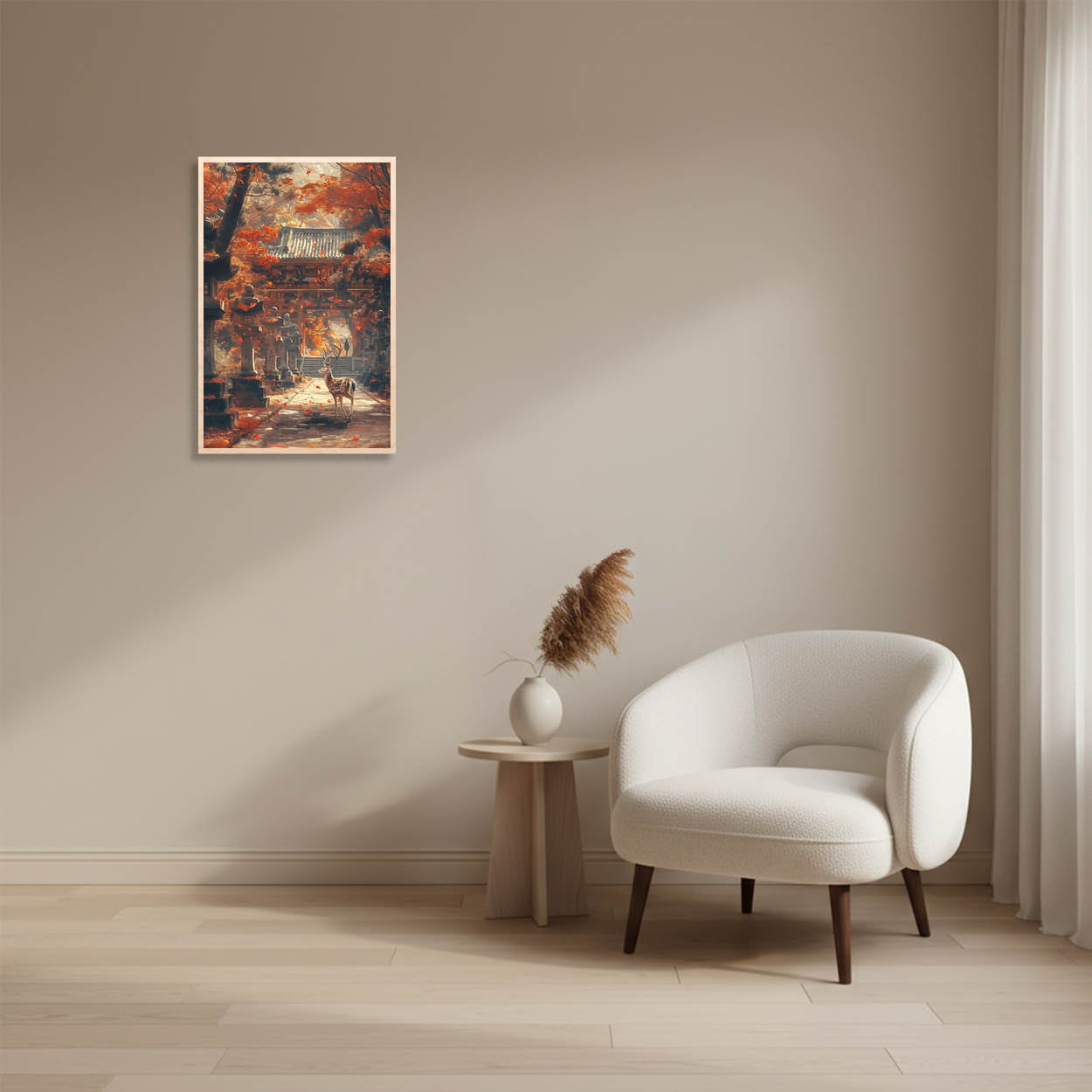 Nara Japan — Temple & Deer