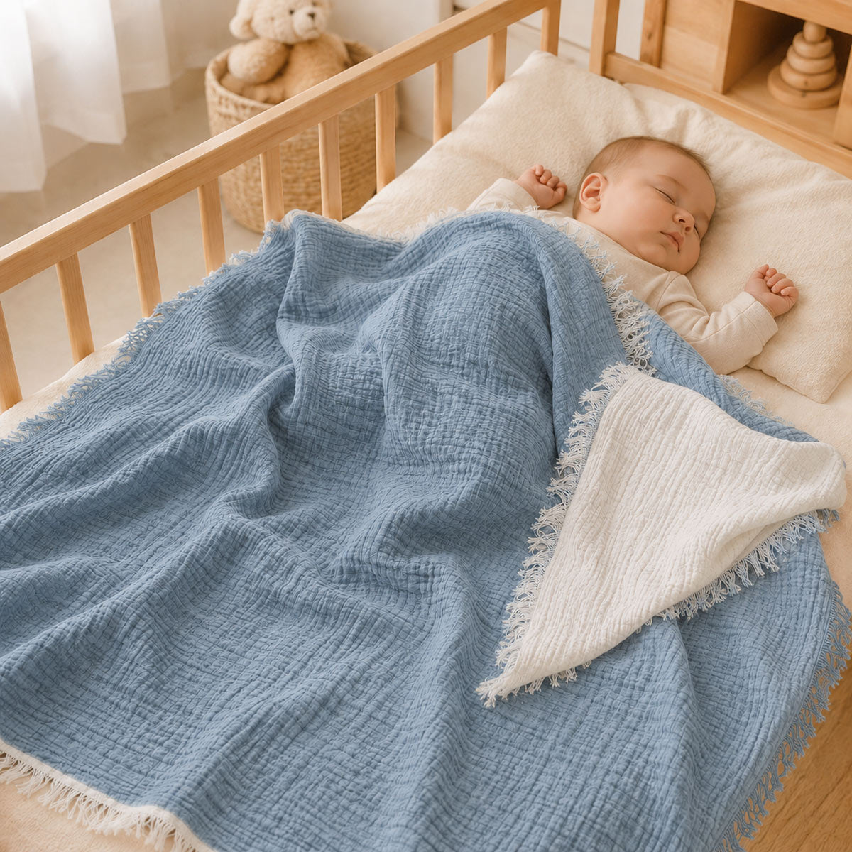 Premium Cotton Baby Blanket