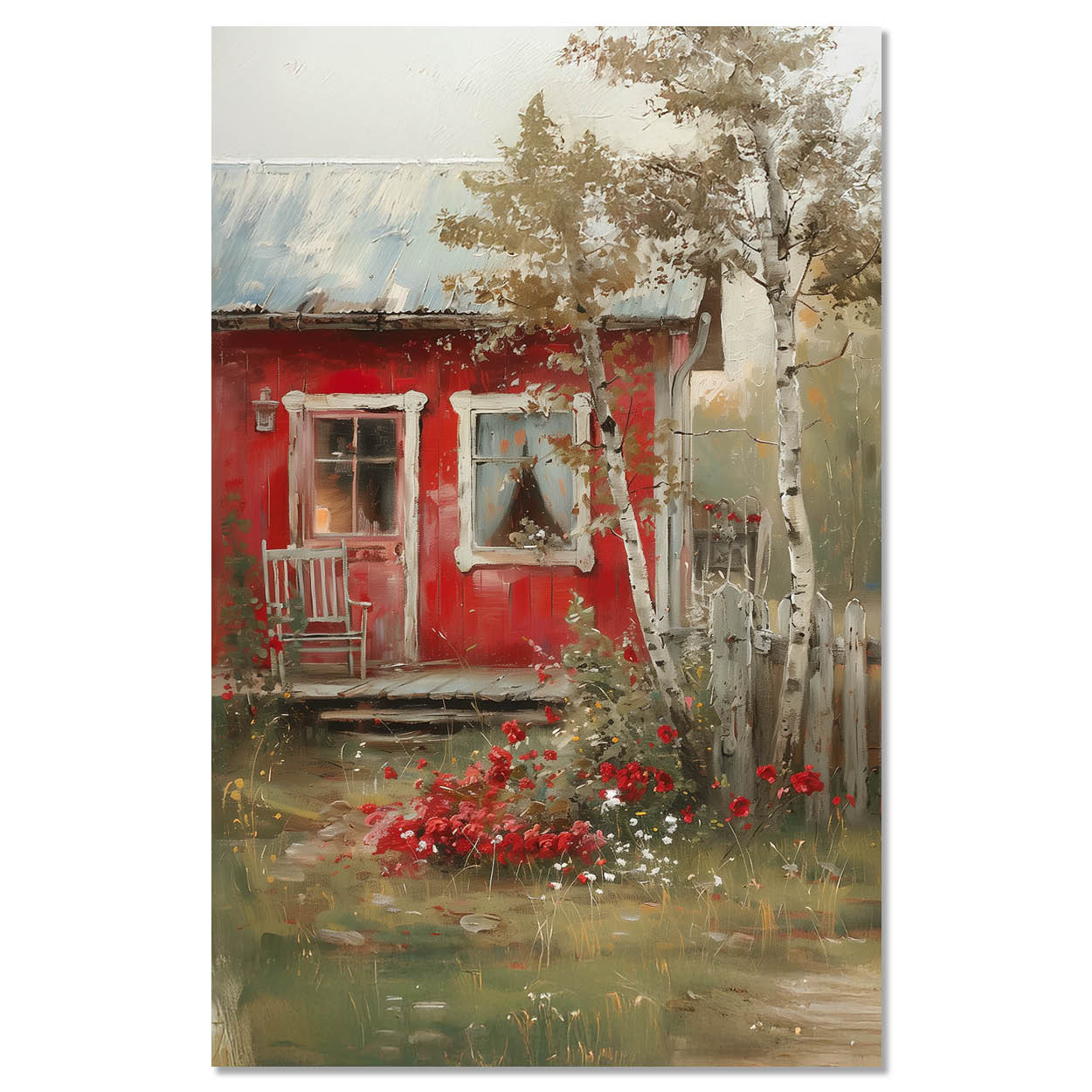 Red cottage