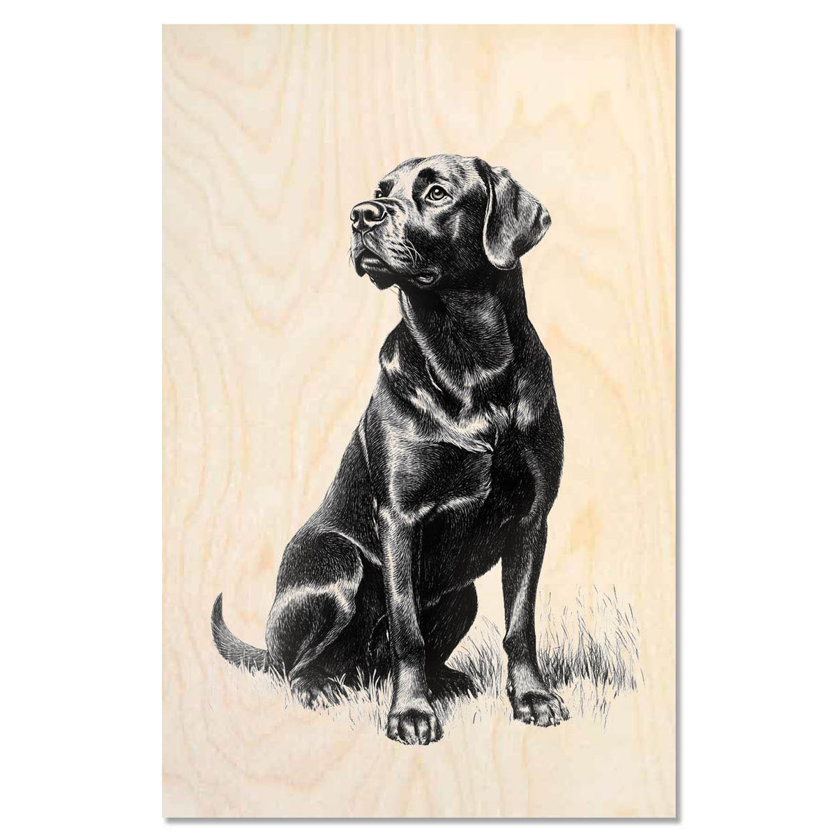 Black labrador retriever - Calm power
