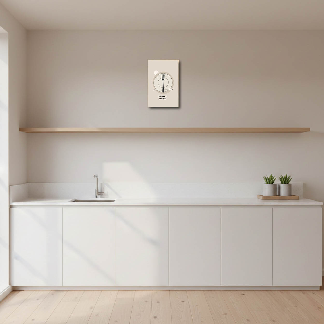 Fork, Knife & Plate — Minimal dining set