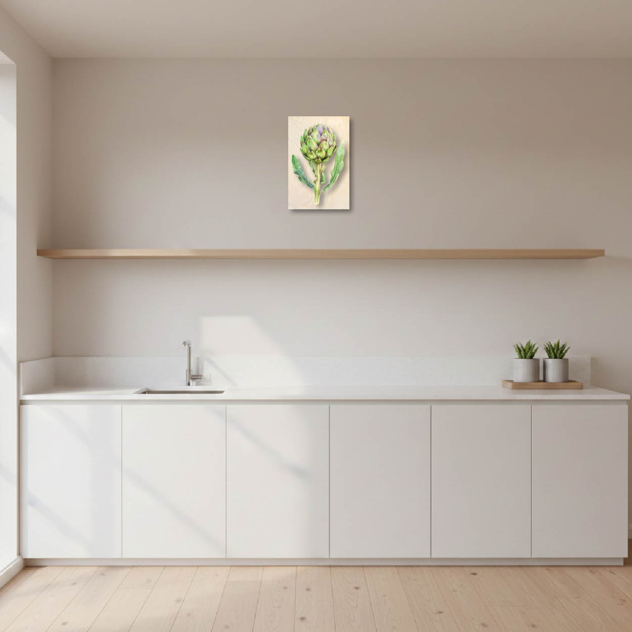 Artichoke — Detailed green artichoke