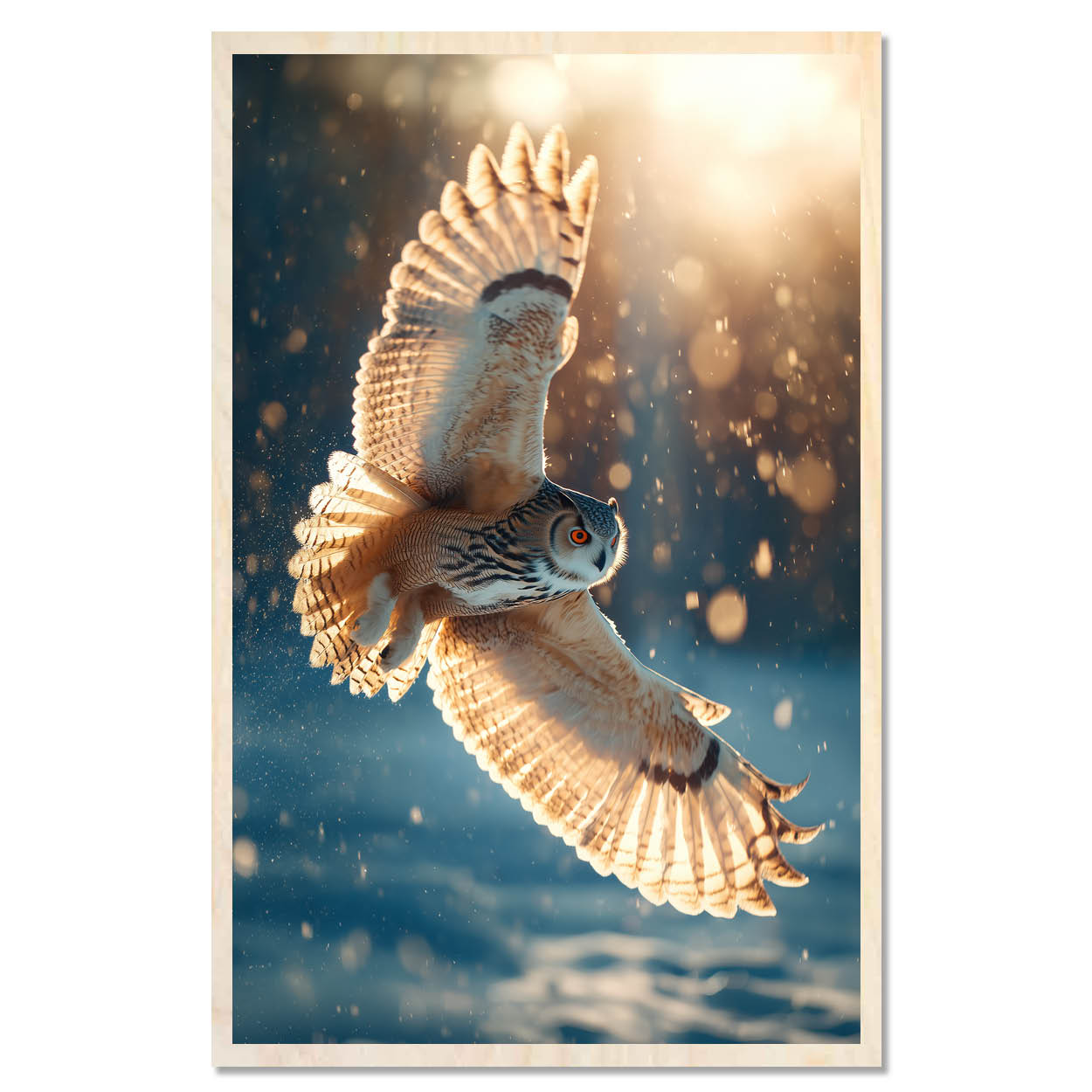 Flying owl